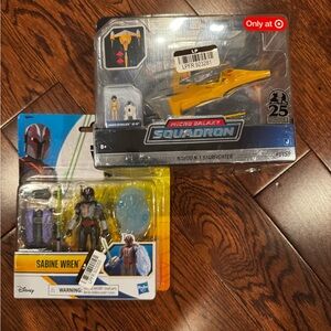 Star Wars Micro Galaxy Squadron N-1 Starfighter with Sabine Wren